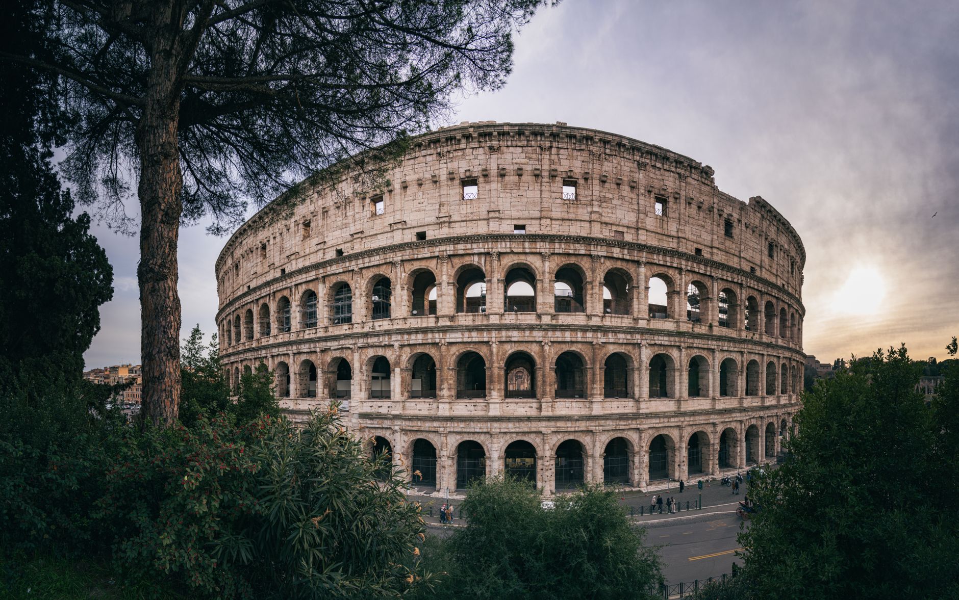the colosseum rome italy